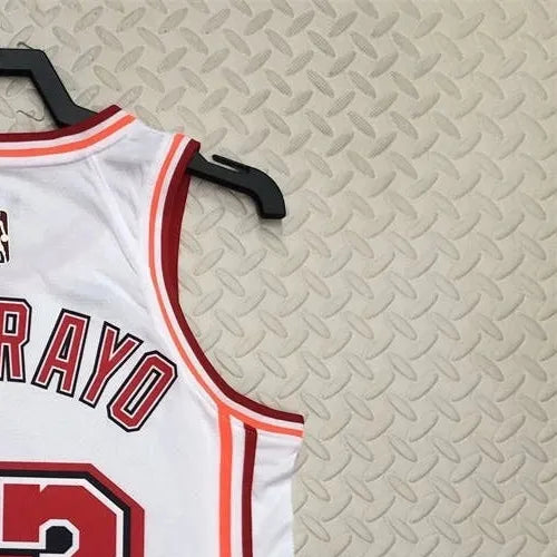 NBA Miami Hearts V-Neck White Jersey ADEBAYO#13 S-XXL