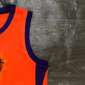 NBA Phoenix Suns V-Neck Orange jersey PUAL#3 S-XXL