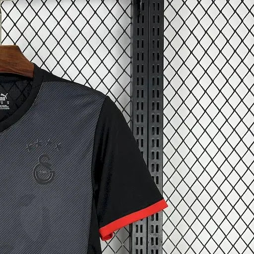 202526 Galatasarays Black Special Edition Jersey Fan Version