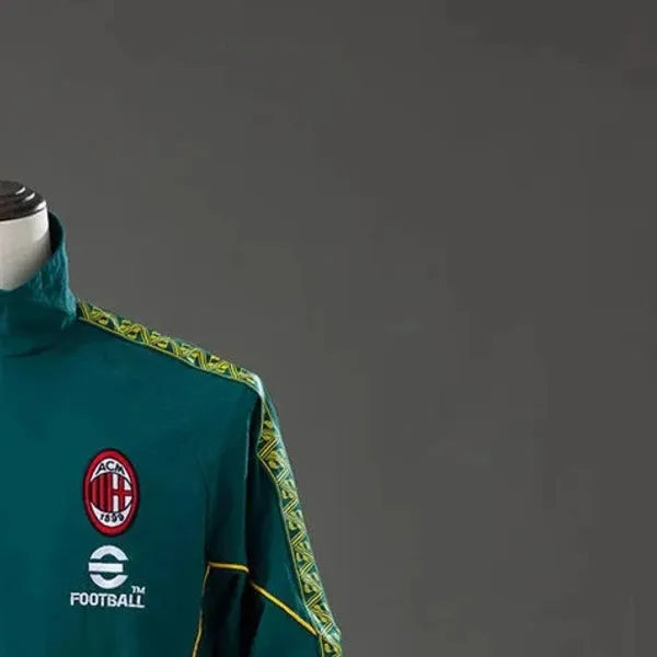 2026 AC Milan KING Anthem Green Jacket Windbreaker