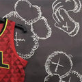 NBA Altanta Hawks V-Neck Red Jersey YOUNG#11 S-XXL