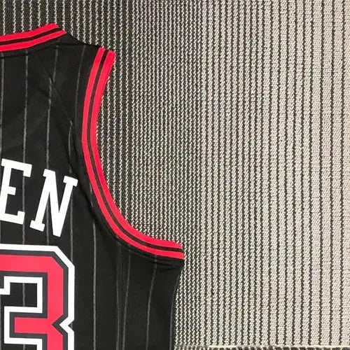 NBA Chicago Bulls Round Neck Black 75th AnniversaryJersey PIPPEN#33 S-XXL