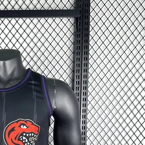 NBA Toronto Raptors 2425 City Edition Round Neck Black Jersey BARNES#4 S-XXL