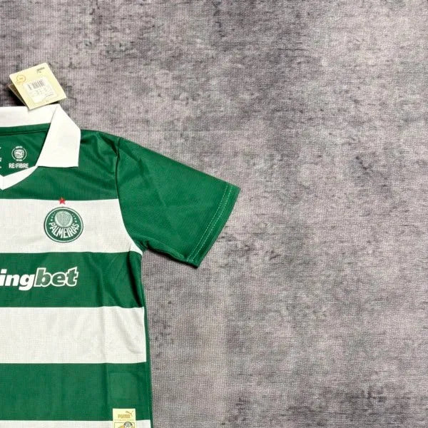 2526 Palmeiras Special Edition Green jersey Kid Kits size 16-28