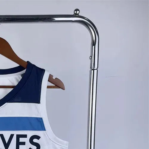 NBA Minnesota Timberwolves 2023 V-Neck White Jersey TOWNS#32 S-XXL
