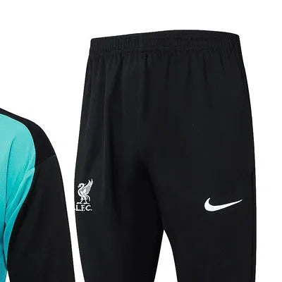 202425 Liverpool Green Jacket Training Suit Set Football Team Shirt Sports Fashion