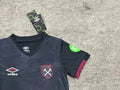2425 West Ham United 2 away jersey Kid Kits Size 16-28