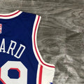 NBA Philadelphia 76ers V-Neck Blue Jersey HOWARD#39 S-XXL