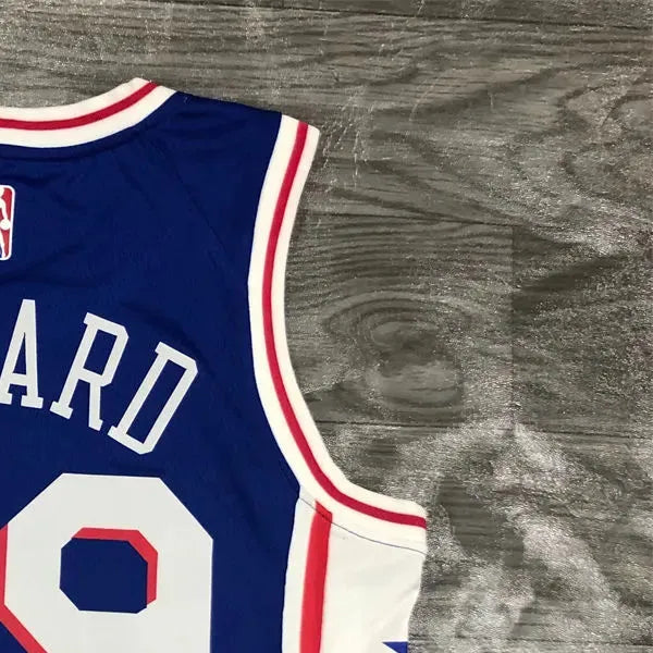NBA Philadelphia 76ers V-Neck Blue Jersey HOWARD#39 S-XXL