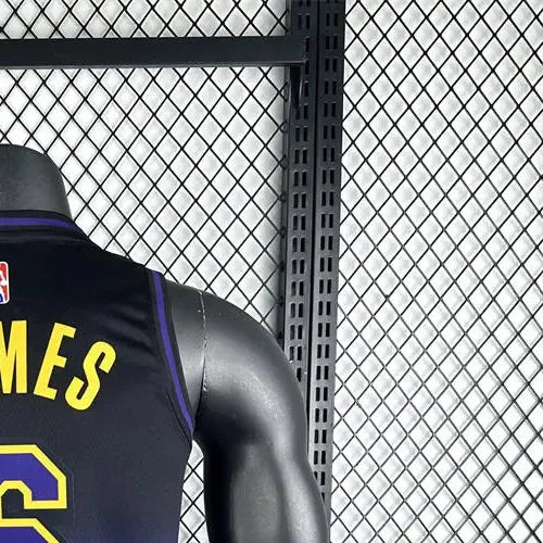 NBA Los Angeles Lakers 2425 City Edition Purple Jersey JAMES#6 S-XXL