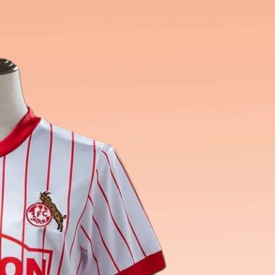 Retro FC Koln 198687 Home jersey Fan Version