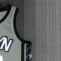 NBA Brooklyn Nets V-neck Grey 75th Anniversary JORDAN Edition SIMMONS#10 Jersey S-XXL