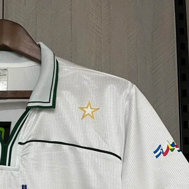 Retro 199495 Palmeiras Away jersey Fan Version