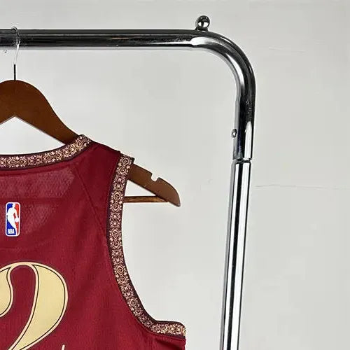 NBA Cleverland Cavaliers 2024 Round Neck Red jersey IRVING#2 S-XXL