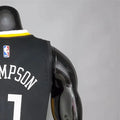 NBA Golden State Warriors V neck Black Jersey THOMPSON#11 S-XXL