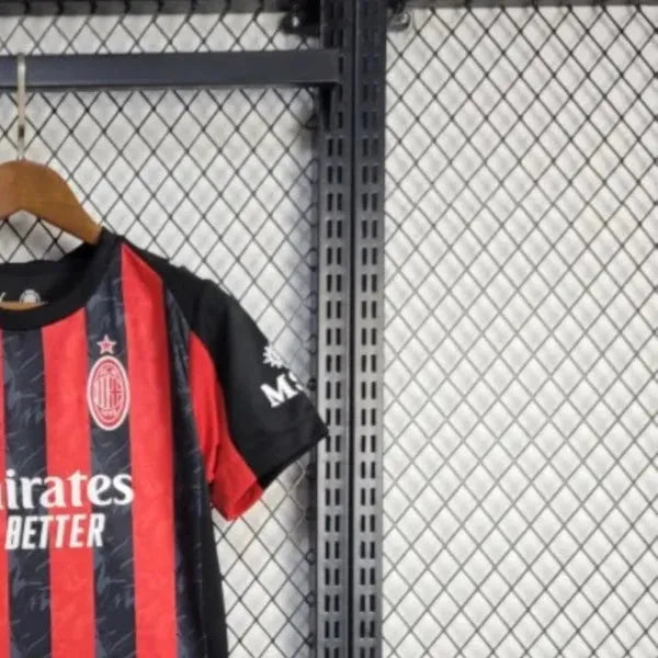 2526 AC Milan home jersey Kid Kits Size 16-28