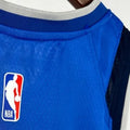 NBA Dallas Mavericks V-Neck Blue Jersey FLAGG#32 S-XXL