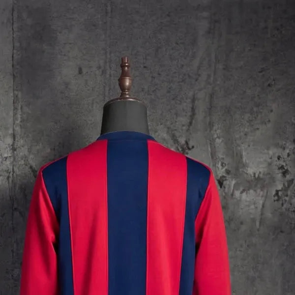 202526 Bayern Munich Long Sleeve Red & Cyan Sweatshirt