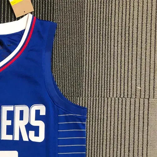 NBA Los Angeles Clippers V-Neck Blue 75th Anniversary Jersey WILLIAMS#23 S-XXL