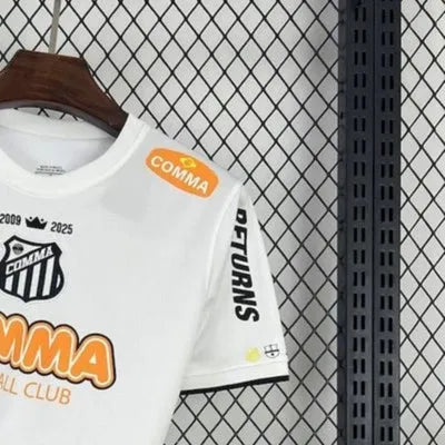 Retro Santos 2008 special edition White jersey Fan Version