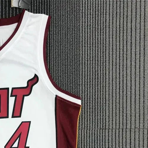 NBA Miami Hearts V-Neck White 75th Anniversary Jersey OLADIPO#4 S-XXL