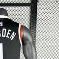 NBA Los Angeles Clippers V neck Black Jersey HARDEN#1 S-XXL