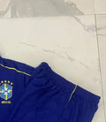 202425 Brazil Blue Jacket Training Suit Set Football Team Shirt Sports Fashion