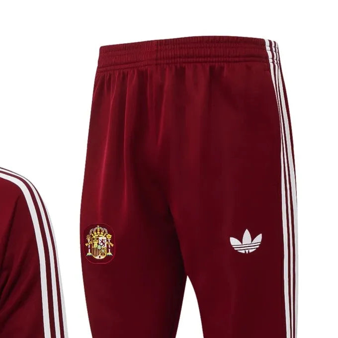 2026 Spain Red Jacket Training Suit Set