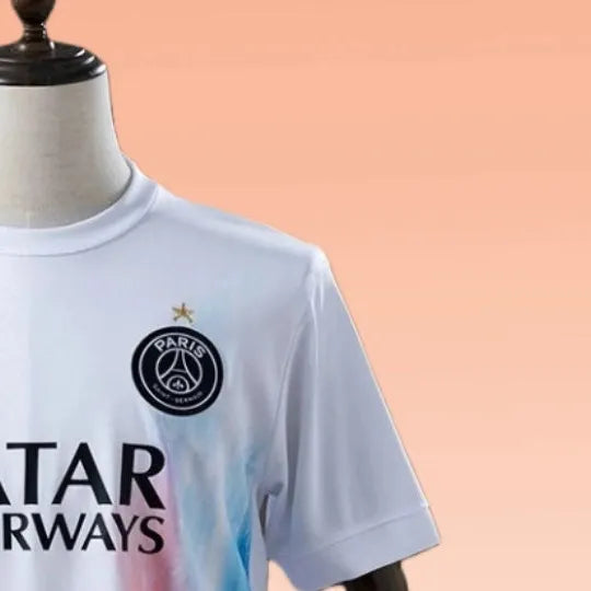 202526 PSG Pre-Match White jersey Fan version