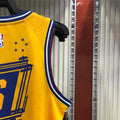 NBA Golden State Warriors Round neck Yellow Jersey YOUNG#6 S-XXL