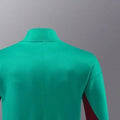2024 PSG Green Jacket Training Suit Set Football Team Shirt Sports Fashion