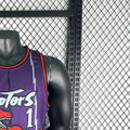 NBA Toronto Raptors Round Neck Purple McGRADY#1 jersey S-XXL