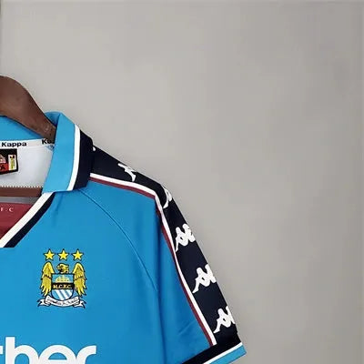 Retro Manchester City 9799 home jersey Fan Version