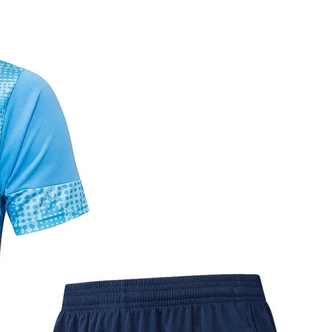 2026 Manchester City Light blue Training Set Shirt and Shorts