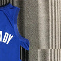 NBA Orlando Magic V-Neck Blue 75th Anniversary McGRADY#1 JERSEY S-XXL