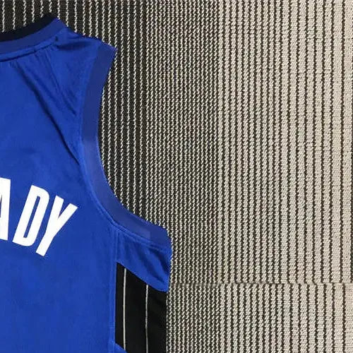 NBA Orlando Magic V-Neck Blue 75th Anniversary McGRADY#1 JERSEY S-XXL