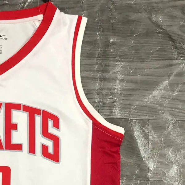 NBA Houston Rockets V-Neck White Jersey YAO#11 S-XXL