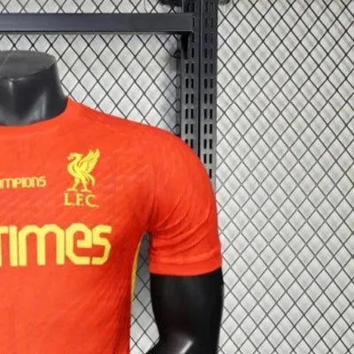 202526 Liverpool Champion Edition Red jersey Player Version