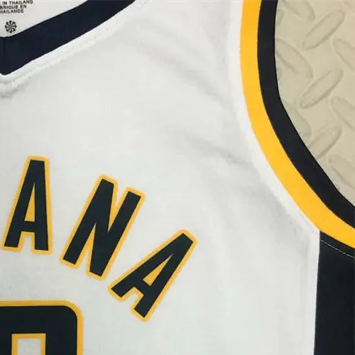 NBA Indiana Pacers V-Neck White Jersey GEORGE#13 S-XXL