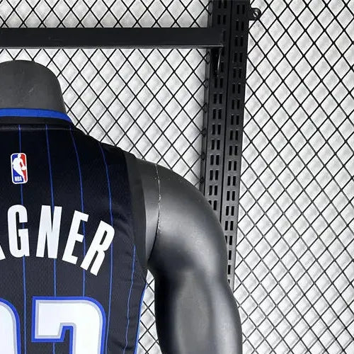 NBA Orlando Magic V-Neck Jersey Dark Blue WAGNER#22 S-XXL