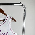 NBA Minnesota Timberwolves V-Neck White Jersey EDWARDS#5 S-XXL