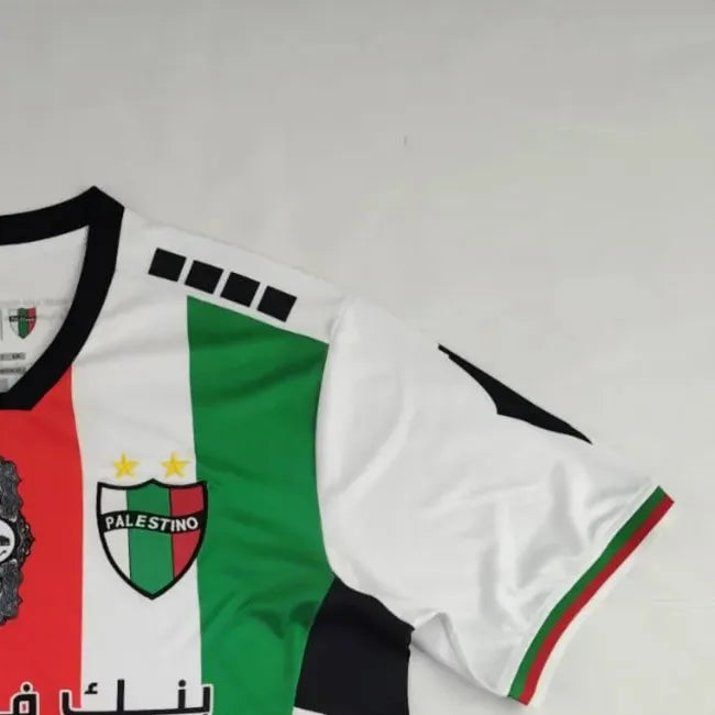 202425 CD Palestino White Special Edition Jersey Fan Version