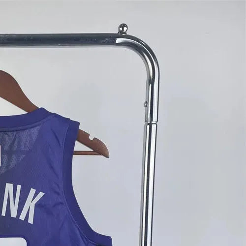 NBA Scaramento Kings 2024 V-Neck JORDAN Edition Purple jersey MONK#0 S-XXL