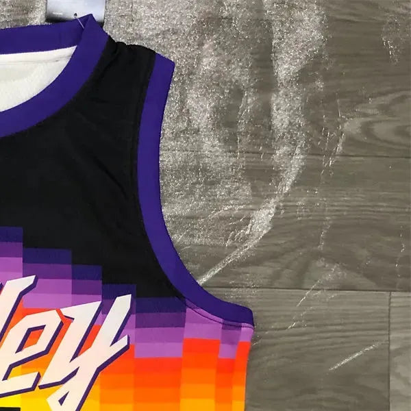 NBA Phoenix Suns Round neck Black jersey AYTON#22 S-XXL
