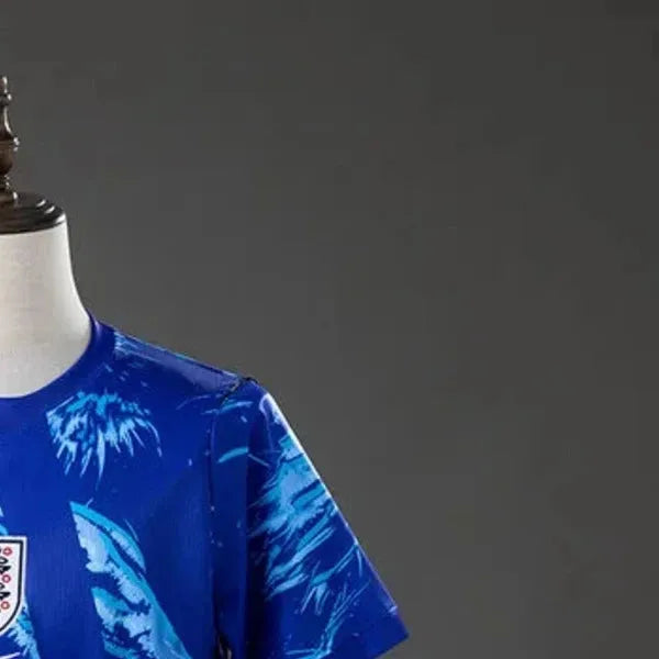 England 2026 World Cup Goalkeeper Blue Jersey Fan Version