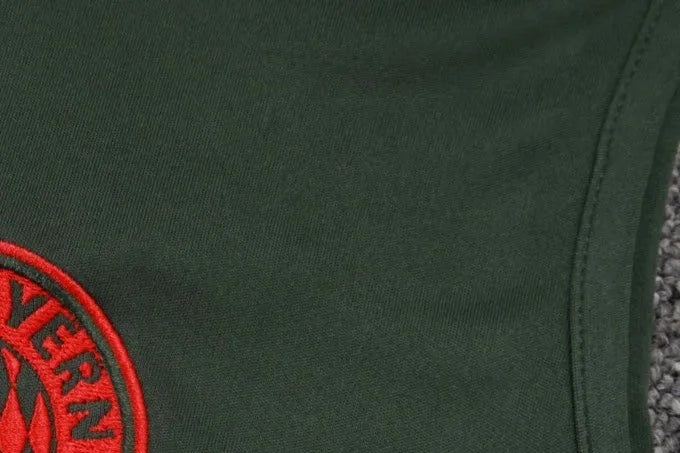 2026 Bayern Munich Dark green Training Set Shirt and Shorts