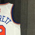 NBA New York Knicks Round Neck White 75th Anniversary jersey BARRETT#9 S-XXL