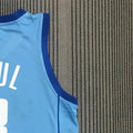 NBA Houston Rockets V-Neck Light Blue Jersey PAUL#3 S-XXL