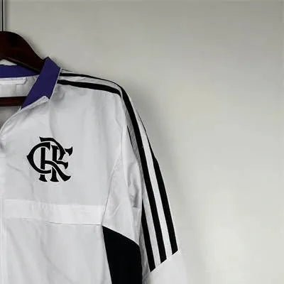 2324 Windbreaker Flamengo White Sport Unifom jersey Sport Unifom