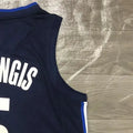 NBA Dallas Mavericks V Neck Royal Blue Jersey PORZINGIS#6 S-XXL